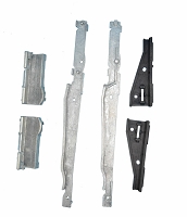 6 pcs Panoramic Sunroof Glass Shade Repair Kit Set for BMW X5 54138408062; 54107199478; 54107227894; 54128202280; 54107306685; 54107297323; R10001654D; L10001654D; 10001654; 10001654D; 54128202279